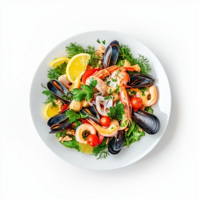 Фирменное блюдо Морской гриль прованс - купить в Хасауте-Греческом